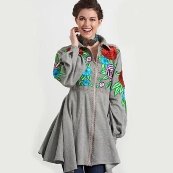 𝅺nwt Roja Oaxaca Embroidered jacket - Picture 1 of 5